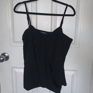 express cross tank top blouse